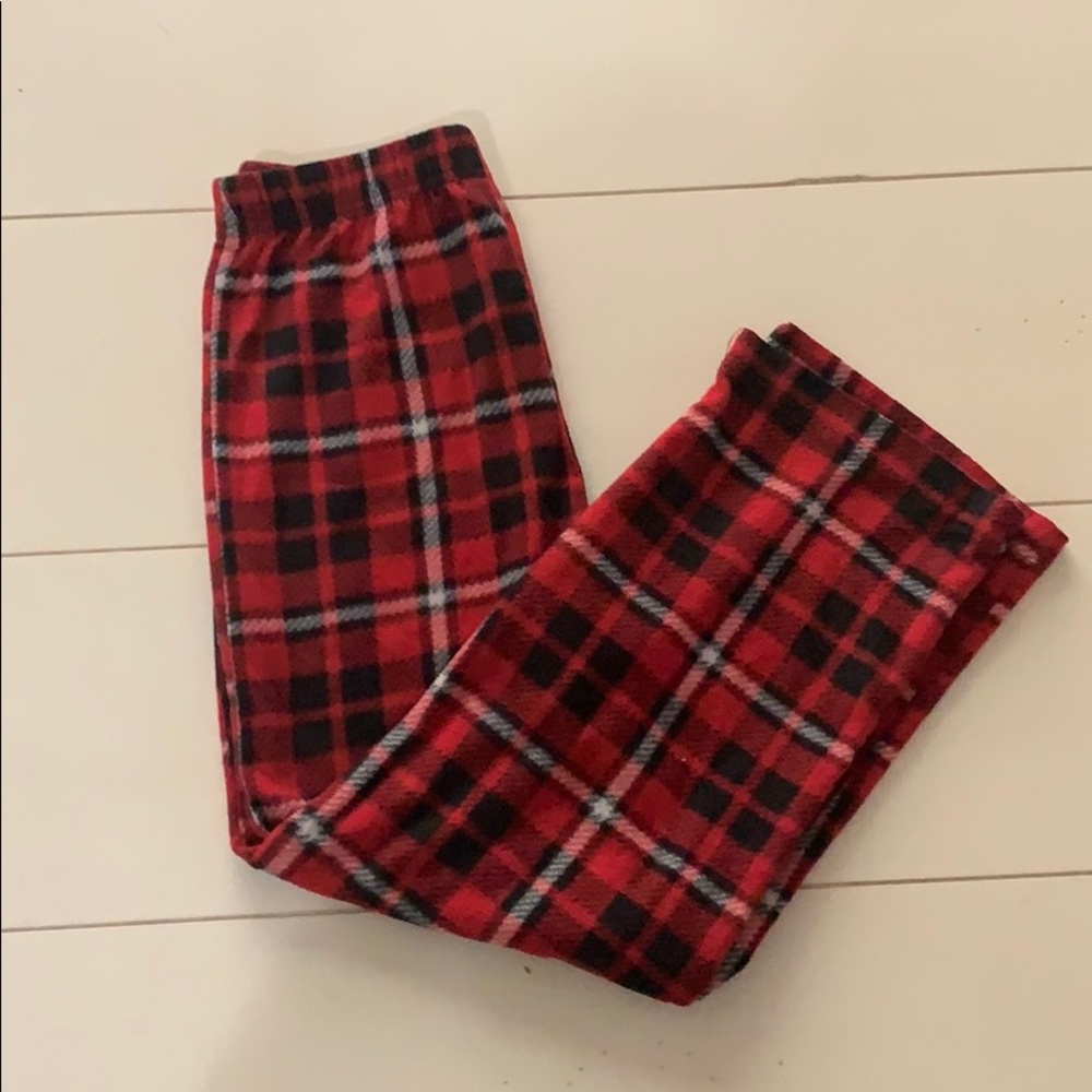 Boys Arizona jeans co size 8 pajama pants red